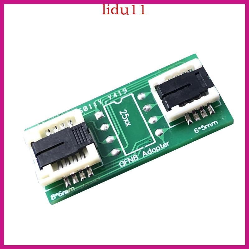 LID Universal QFN8 WSON8 MLF8 MLP8 DFN8 ถึง DIP8 ซ็อกเก็ตอะแดปเตอร์สําหรับ 6x5 มม.8x6 มม.ชิปสะดวกชิป