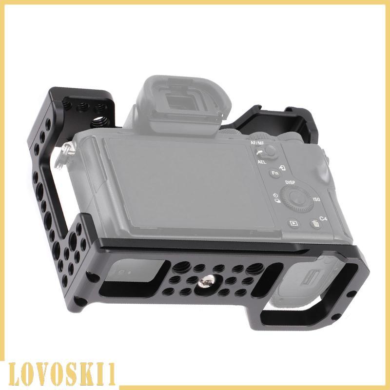 [Lovoski1] อลูมิเนียมกรงกล้อง Video Rig, กรณีทดแทนสําหรับ A7M3 /AR3 /A7II /A7III /A7S2 /A7R2
