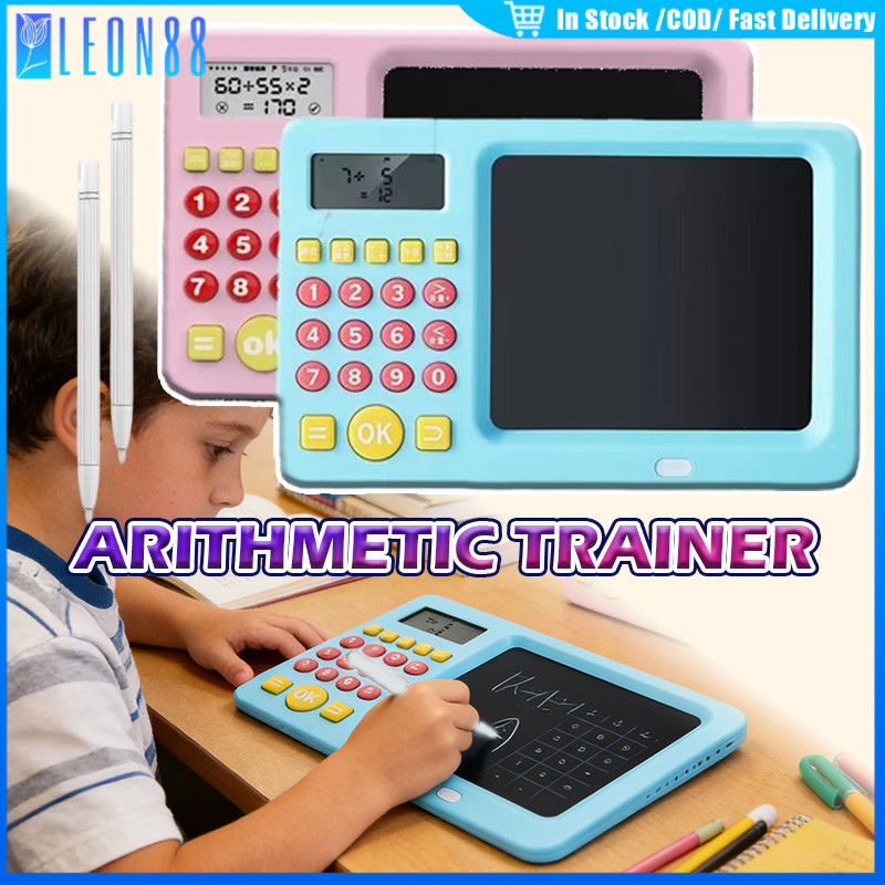 ของมาใหม่！เครื่องคิดเลข 2in1 เครื่องคิดเลขพกพา ขนาดเล็ก มีหน้าจอLCD  ปกป้องดวงตา พร้อมปากกาสไตลัส ลบได้ ใช้การชาร์จ
