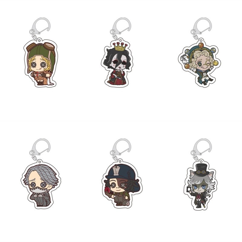 อะนิเมะเกมIdentity V Emil Melly Pliny Yidhra Tracy Reznik llaveroอะนิเมะKuter Frankอะคริลิครูปพวงกุญ