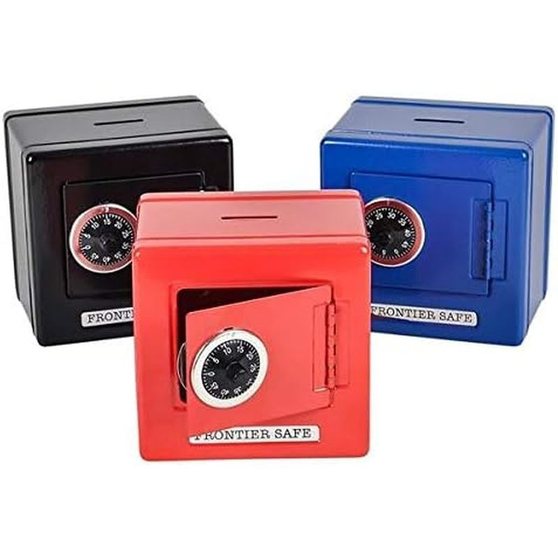 Rhode Island Novelty 6" Frontier Combine Safe Bank