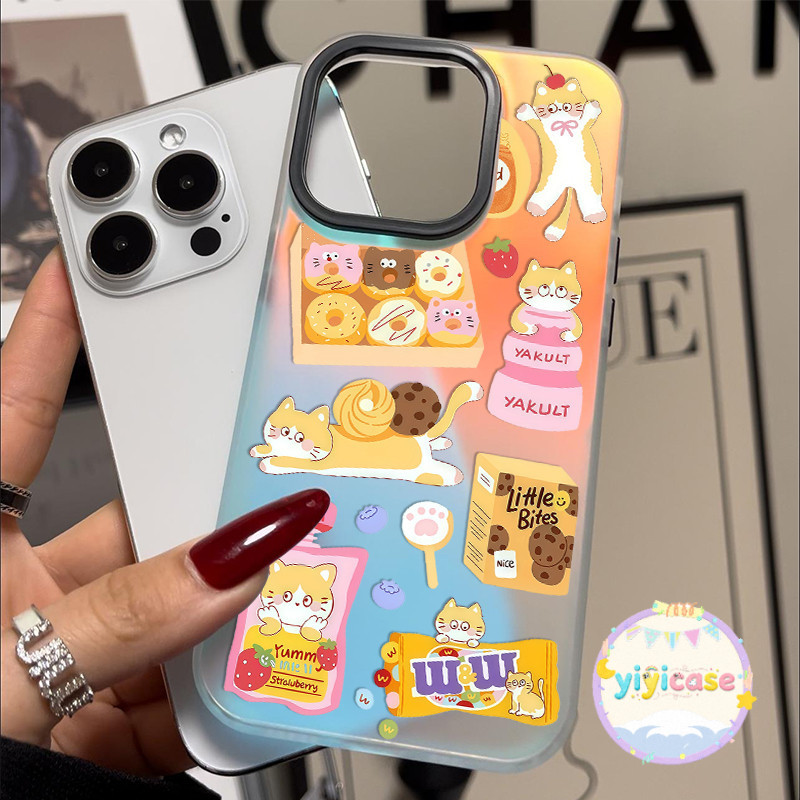 case for OPPO A3S A5 A5S A7 AX5S AX7 A7N A12 A11K A15 A16K Holographic Laser Case For Vivo Y36 Y27 Y