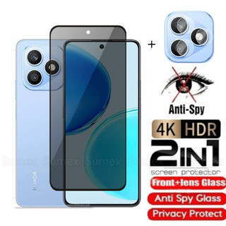 กระจกนิรภัยส่วนตัวสําหรับ Honor X8D 2026 Anti-Spy ป้องกันหน้าจอ 9H Anti Peek ความเป็นส่วนตัวกล้องเลนส์ฟิล์ม HonorX8D Hono X8C X8B X8A X8 4G 5G
