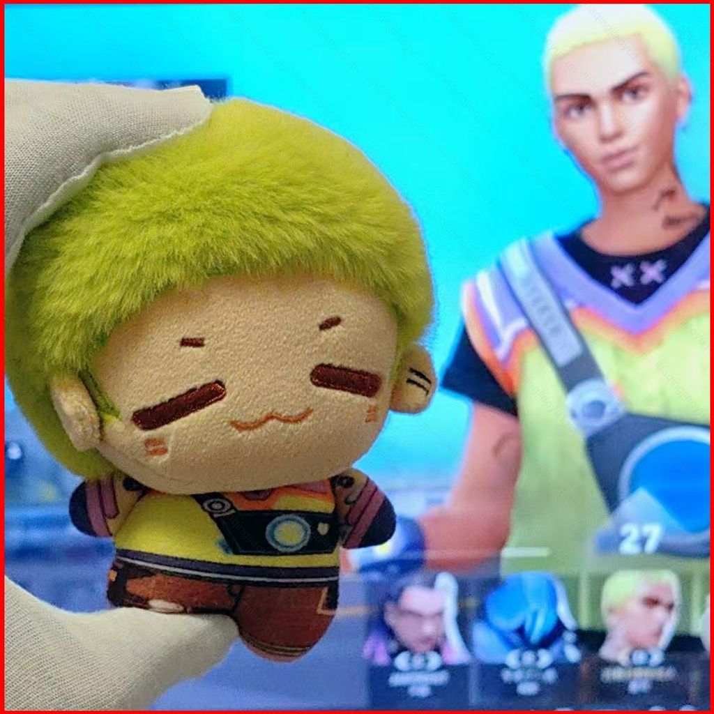 HQ VALORANT Neon Clove Jett Deadlock Plushie เกม สินค้ากระเป๋าตุ๊กตา Charm