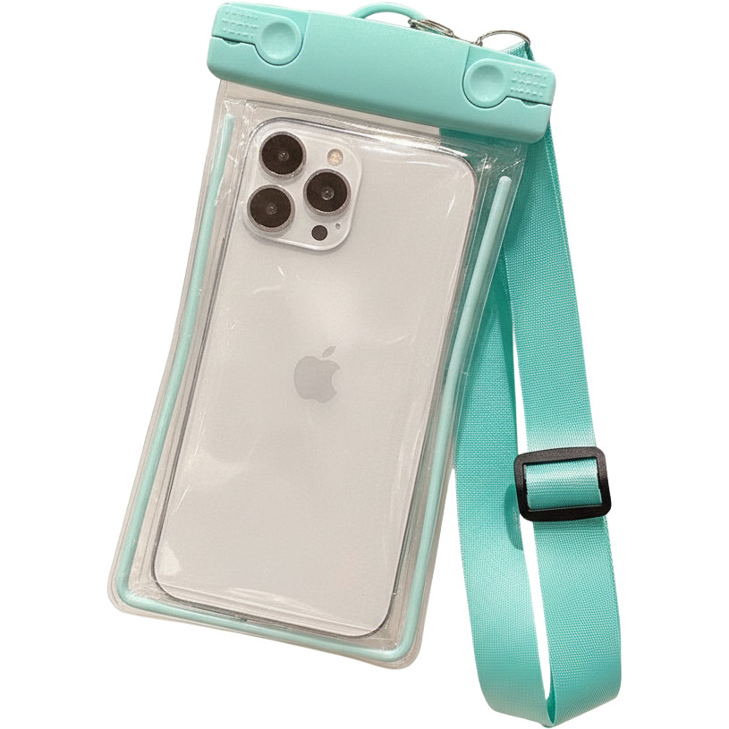 CRV ของแถม ซองมือถือกันน้ำ สีเขียว