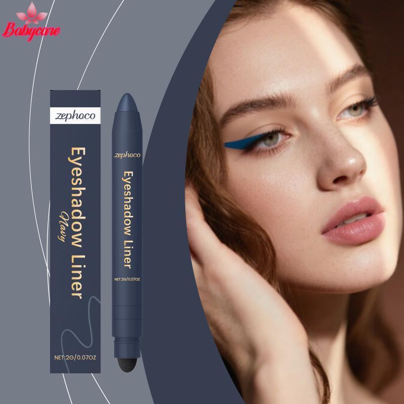 <BYCE-t> Highly Pigmented 2 in 1 Eyeliner Pen Silky Smooth Finish Qui Dry Long Lasting เหมาะสําหรับส