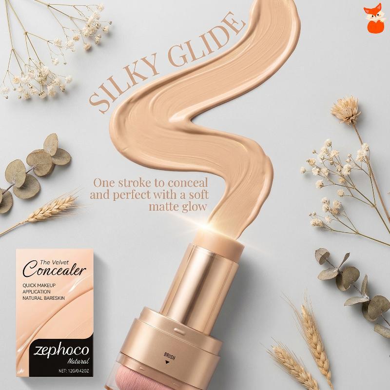 [AD] รองพื้นคอนซีลเลอร์ 2-In-1 สีธรรมชาติ Sti: น้ําหนักเบา เป็นมิตรกับผิว ให้ความชุ่มชื้น และเมคอัพเ