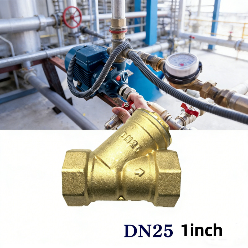 วายสแตนเนอร์ กรอง ทองเหลือง Brass Y-Strainer 1นิ้ว DN25