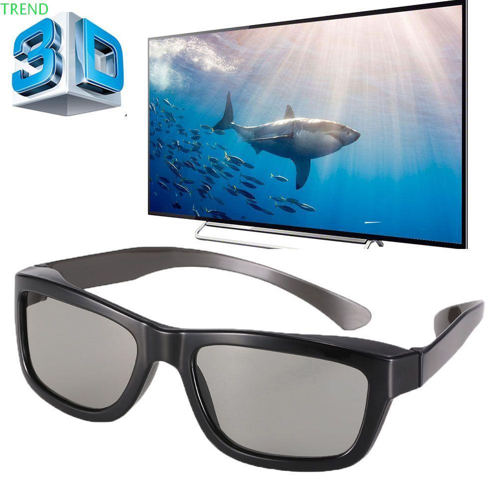 TREND แว่นตา 3D TV Passive Projector Film Cinema DVD 3D Vision