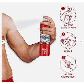 Old Spice Deodorant Body Spray ขนาด 150ml นำเข้ายุโรป ของแท้100%