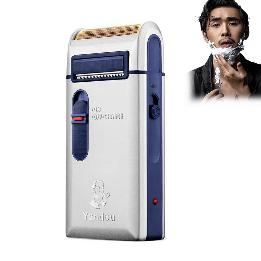 มีดโกนหนวดไฟฟ้าสําหรับผู้ชาย Sc-w301u หัวโกนสไตล์ใบมีดเดี่ยว Retro G8f8