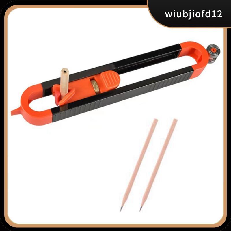 ใหม่สต็อกregular Contour Gauge Profile Scribing ไม้บรรทัด Contour Gauge พร้อมล็อคปรับงานไม้วัด Dupli