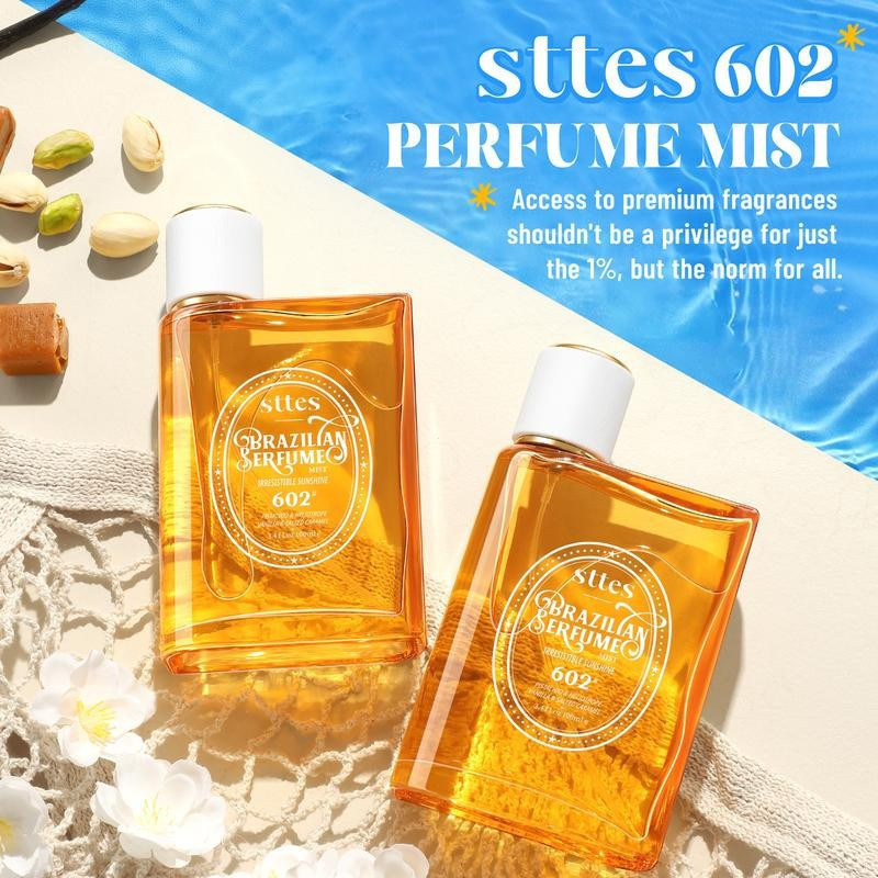 Sttes Perfume 602# - Eau De Perfume 100ml (3.4fl Oz) Vanilla Gourmet tune (รสวานิลลาคาราเมล) น้ําหอม