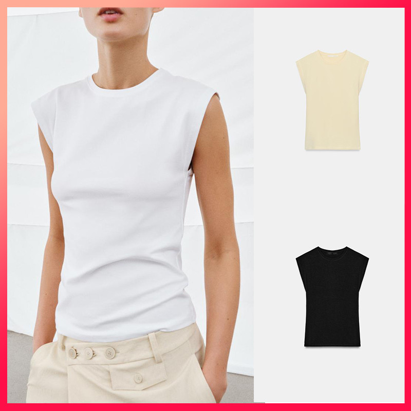 Lanmon ZA Spring/Summer สินค้ามาใหม่: เสื้อยืดลําลองคอกลมแขนกุดที่เรียบง่ายและมีสไตล์