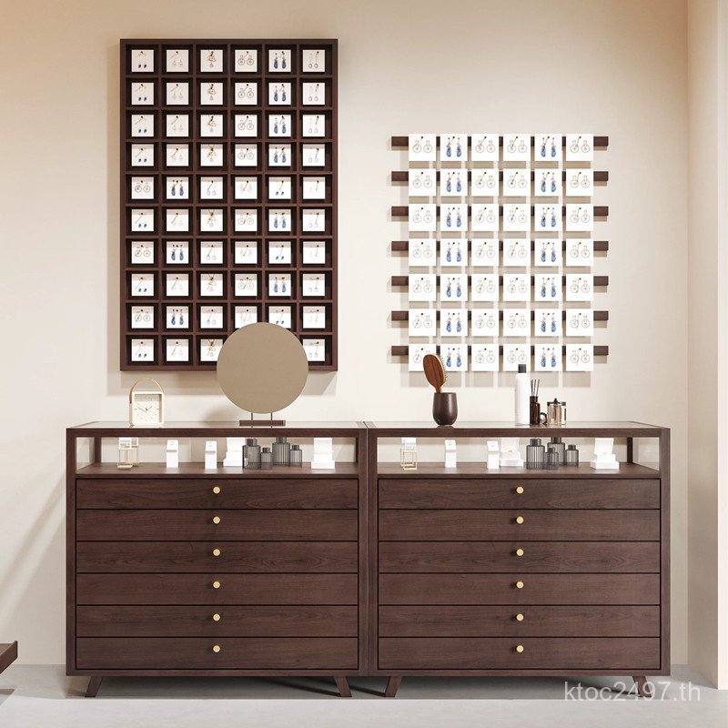 ร้านขายเสื้อผ้าแสดงตู้แสดงแสดงตู้แสดงผนังต่างหูนากาจิมะตารางสร้อยคอกิ๊บหลุมคณะกรรมการร้านขายเครื่องป