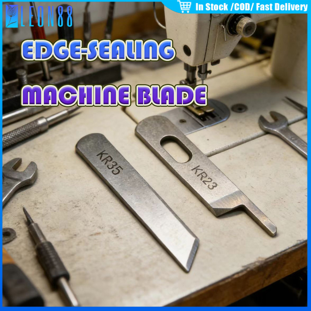 ของมาใหม่！ใบมีดจักรโพ้ง 4เส้น อุตสาหกรรม สำหรับเครื่อง747 ใบมีดบนKR23 ใบมีดล่างKR35 อุปกรณ์เสริม