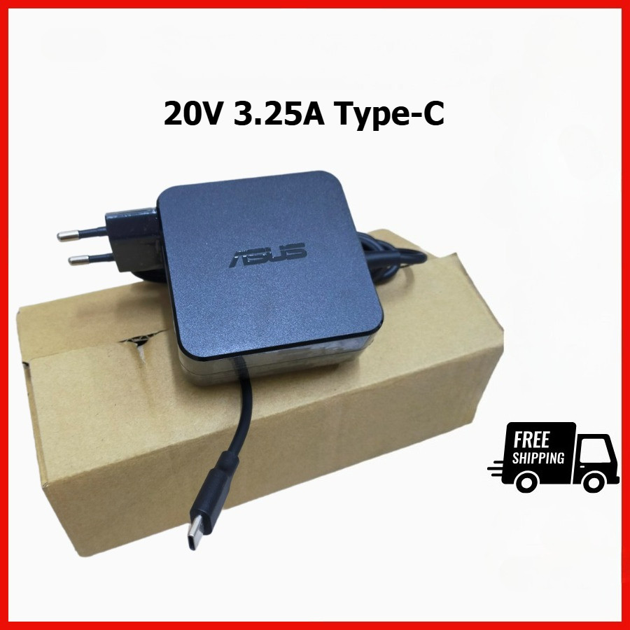 20V 3.25A 65W Type-C AC power charger สําหรับ Asus Zenbook UX482E UX425 Q325 UX490UA UX490 UX390