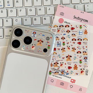 🔥พร้อมส่ง🔥 สติกเกอร์นูน3D การ์ตูน กันน้ำ สติ๊กเกอร์DIY แต่งเล็บ ไอแพด โทรศัพท์ สมุด แบตสำรอง
