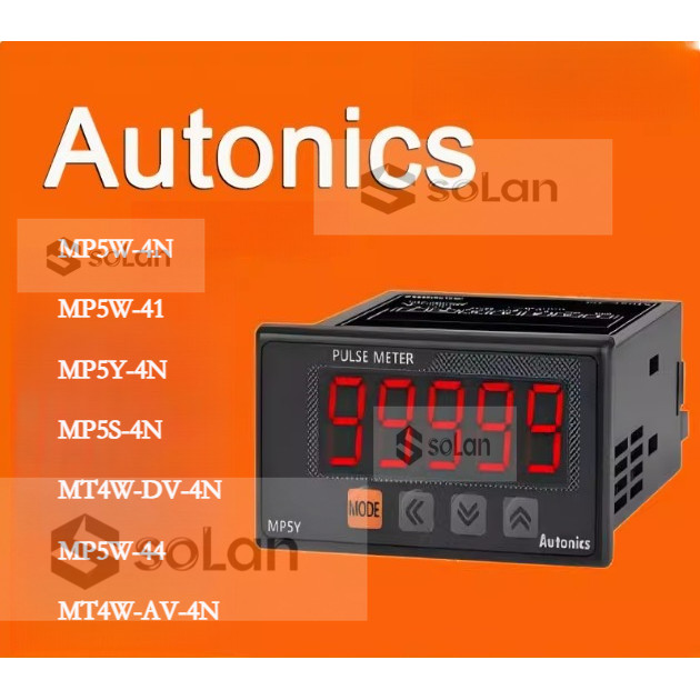 Autonics MP5W-4N MP5W-41 MP5Y-4N MP5S-4N MT4W-DV-4N Pulse Meter Pulse Tachometer
