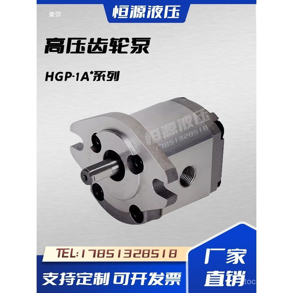 HGP-1A-F3R ปั๊มแรงดันเกียร์ปั๊มเกียร์ HGP-1A-F2RHGP-1A-F1R ปั๊มน้ํามันแรงดันสูงไฮดรอลิก 71AL