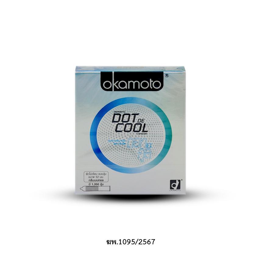 Okamoto Dot De Cool กล่อง 2 ชิ้น