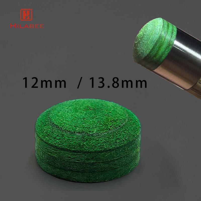 HILABEE Cue Tip สำหรับเกมบิลเลียดและสนุ๊กเกอร์ พกพาสะดวก ปรับแต่งเพื่อความแม่นยำในการเล่น