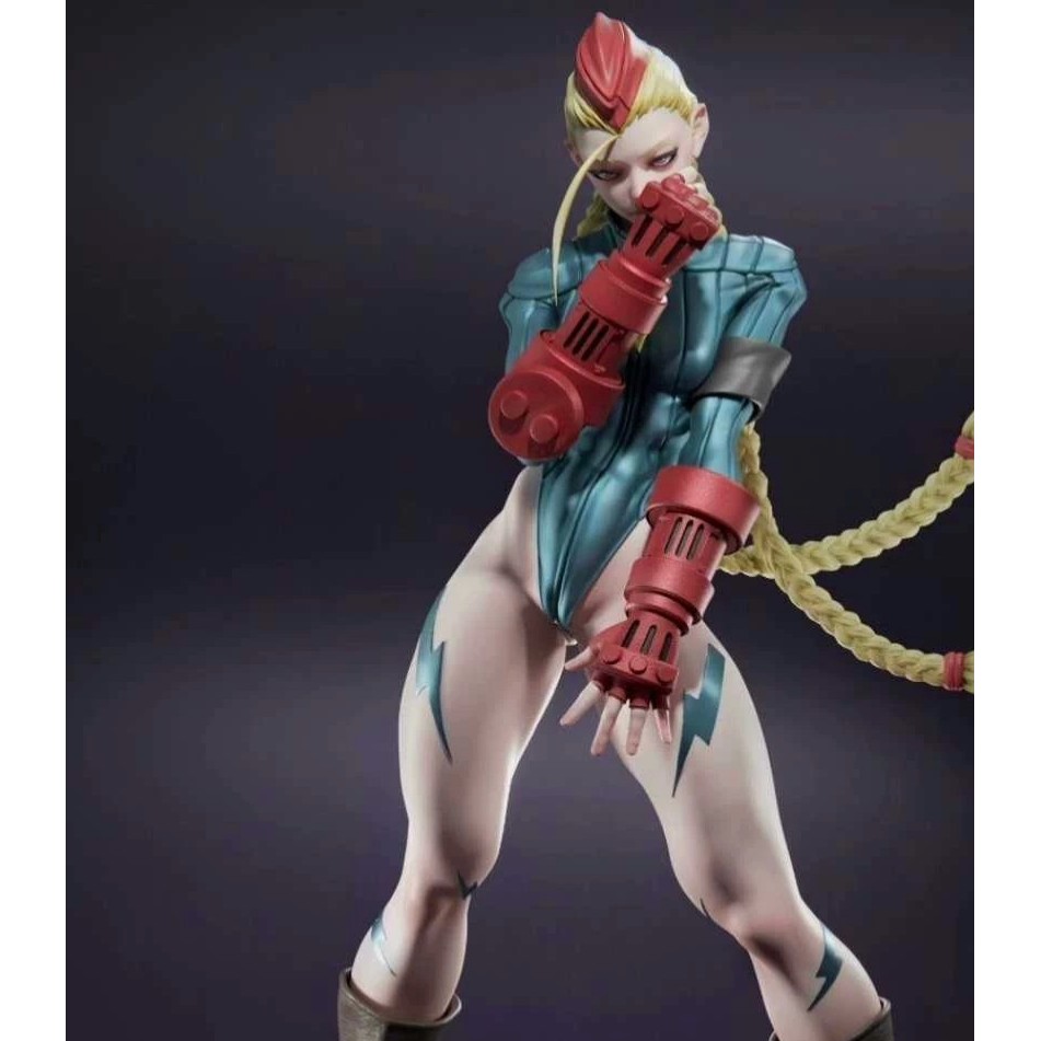 Street Fighter Street Fighter Jiami Street Fighter gk สีขาวรุ่นรูปรุ่น photocuring วัสดุเรซิ่น 3d กา