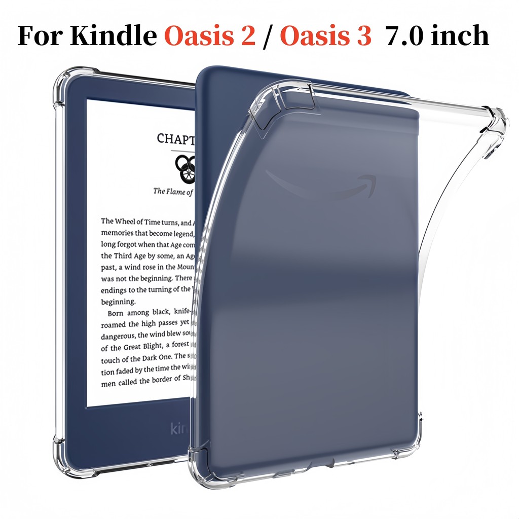 สําหรับ Kindle Oasis 2 3 7.0 นิ้ว CN24W1 SBIN40 E-book กรณี 4 มุมกันกระแทกสําหรับ Kindle Oasis 10th 