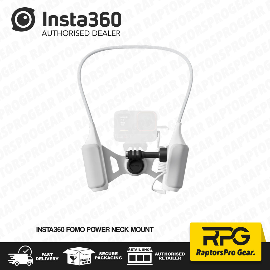 ตัวยึดคอพาวเวอร์ Insta360 FOMO