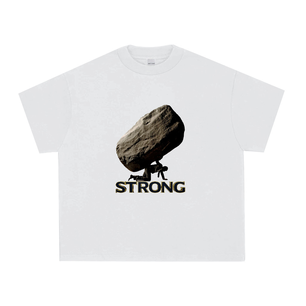 EMPTYTHREE Tiny Tee Heavyweight 16s STRONG เสื้อยืดผู้ชาย