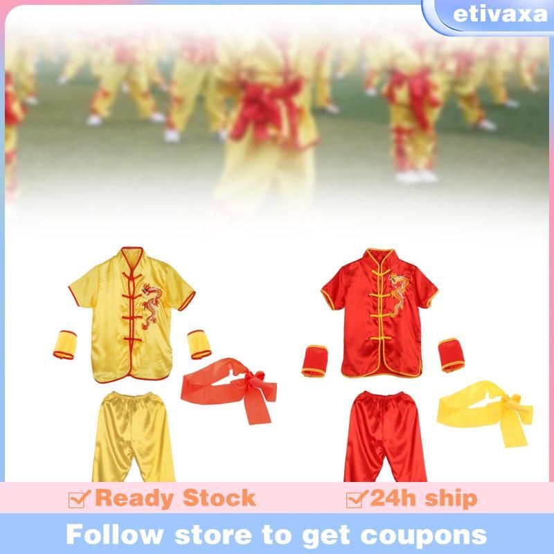 [Etivaxa] เครื่องแต่งกายศิลปะการต่อสู้จีนคลาสสิกสําหรับผู้ชายและผู้หญิง – คุณภาพระดับพรีเมียมและมีสไตล์