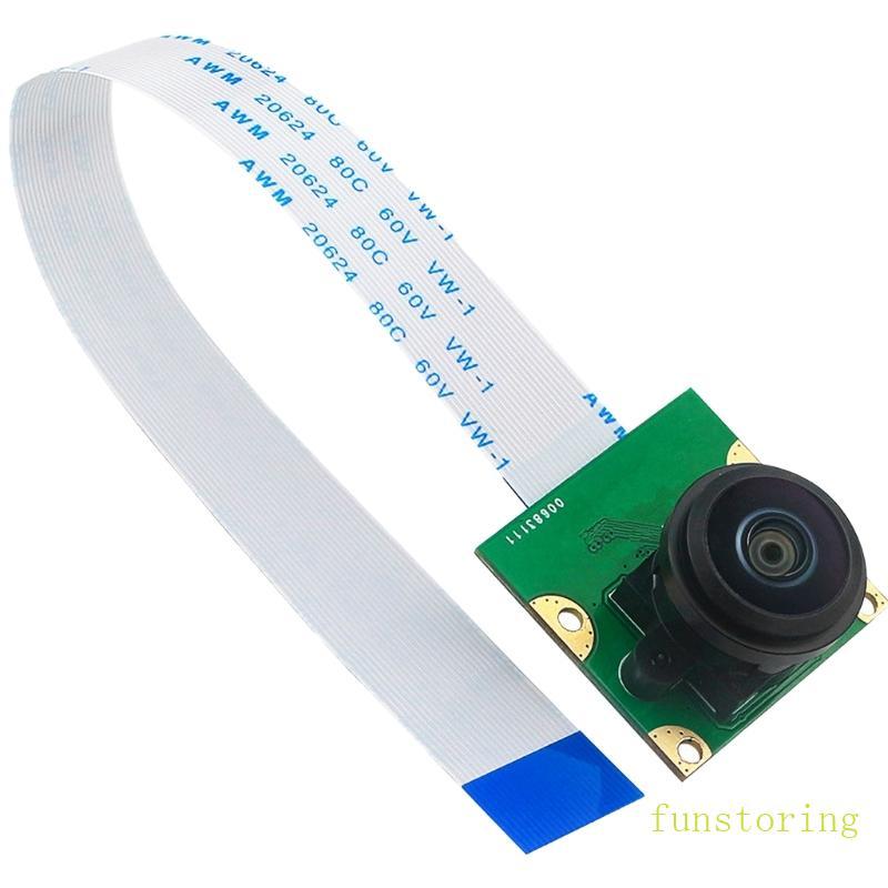 FUN 8MP IMX219 77 130 200 องศาสําหรับ RPi 5 โมดูลกล้องพร้อมสายริบบิ้นอะแดปเตอร์กล้องโมดูลเว็บแคม 328