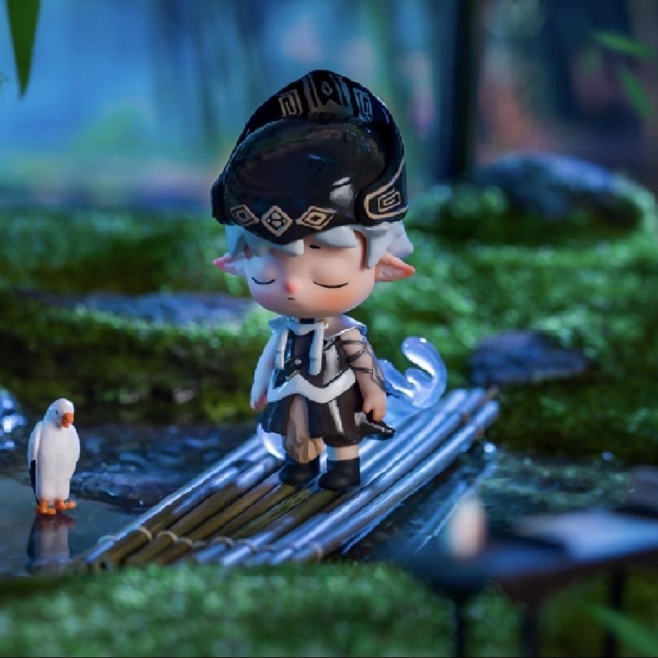 ของแท้พร้อมสต็อก mimi ใหม่ประเทศสไตล์ Changan Instant Event Series Mystery Box MIMI โบราณรูปตุ๊กตาเค