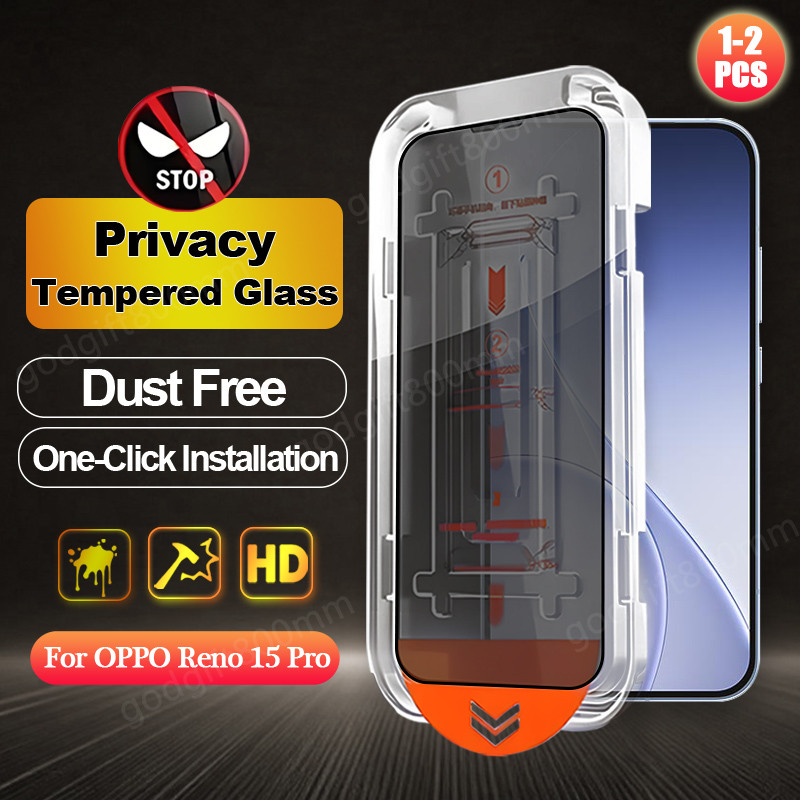 สําหรับOPPO Reno 15 Proความเป็นส่วนตัวป้องกันหน้าจอสําหรับOPPO Reno 15F 15 14F 14 13F 12F 11F 15 Pro