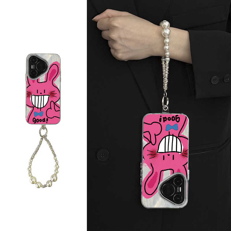 สายรัดกระต่ายสําหรับ Xiaomi 14T 15T 13T 12T 17 Pro Max 15 14 13 12 11 Lite Poco M7 M6 C85 C75 C65 M5