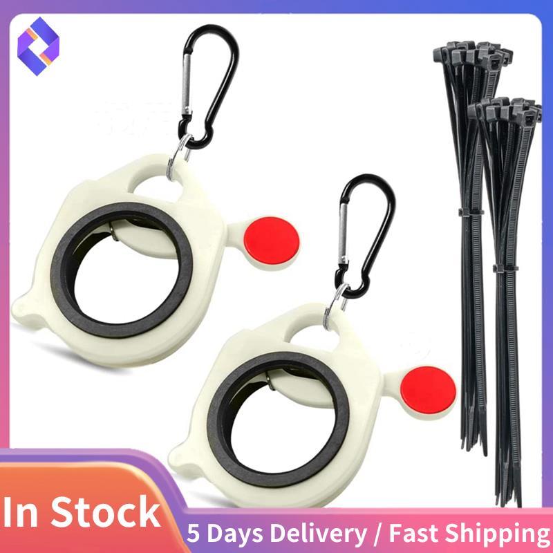 2PCS สาย Zip Tie Organizer- สําหรับ Heavy Duty Ties และโลหะ Ties,Zip Ties สําหรับเครื่องมือเข็มขัด 2