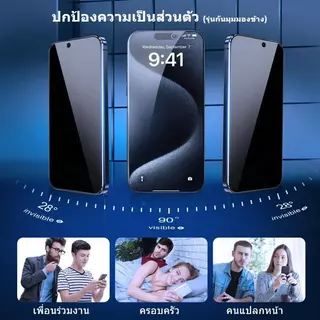 [ชุด 4 ชิ้น] ฟิล์มกันรอยกระจกนิรภัยสำหรับ iPhone (ฟิล์มกันรอยเลนส์ *1, ฟิล์มกันรอยฝาหลัง *1, ฟิล์มกันรอยหน้าจอ *2)