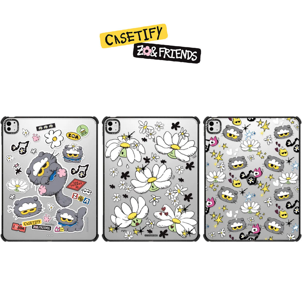 [สต๊อกพร้อมจัดส่งรวดเร็วจํากัด] CASETiFY Co-Branded Quan Zhilong ZO & FRIENDS เหมาะสําหรับ Apple iPa