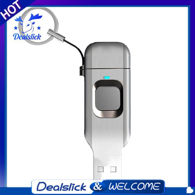แฟลชไดรฟ์ลายนิ้วมือโลหะ OTG Pendrive USB3.0 ประเภท C สําหรับแล็ปท็อปโทรศัพท์ล็อค Thumbdrive กระโดด U