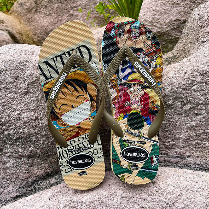 โปรโมชั่น Havaianas Unisex ฤดูร้อนกลางแจ้ง Anti-Slip ทนต่อการสึกหรอ Casual แฟชั่น Beach Toe-Post รองเท้าแตะ Breathable ยางอัพเกรด