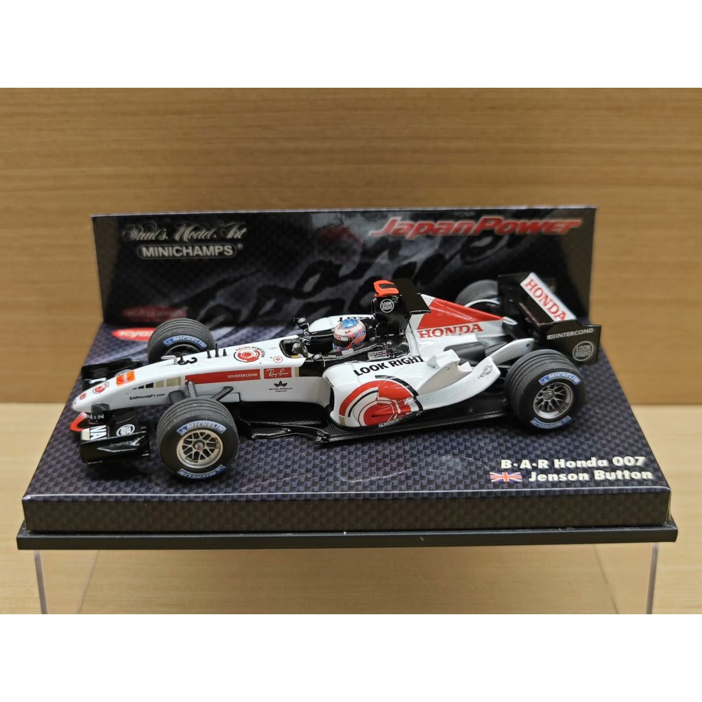 [คลังสินค้าพร้อม] Mini Cut F1 Model BAR 007 British American Fleet Barton 2005 Game Season 2005 กรกฎ