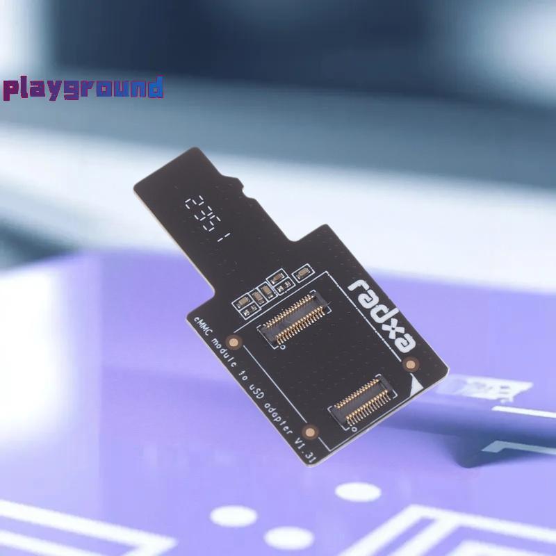 [playground] EMC To USD Board Adapter Board TF Card Burning Modules สําหรับ RO PI 4A/4B [ใหม่]