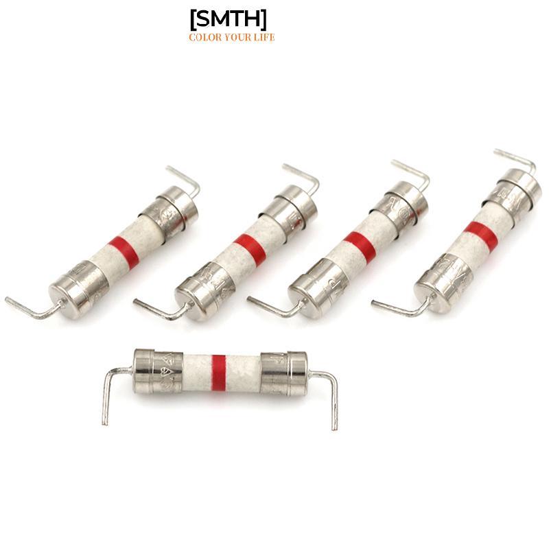 [SMTH] 5 ชิ้น 8A 250V 5*20 มิลลิเมตรเซรามิคร่างกาย time-lag axial lead fuse สต็อกใหม่