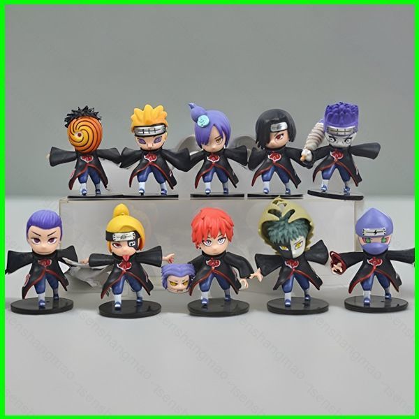 PS1 NARUTO Uchiha Obito Uzumaki Naruto อินเทรนด์สะสม Action Figure โต๊ะเครื่องประดับ SP1