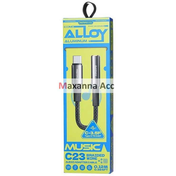 [MAXNA] สาย Remax Jack to Type C C C23 / สาย TYPE C CONNECTION to AUX HOLE
