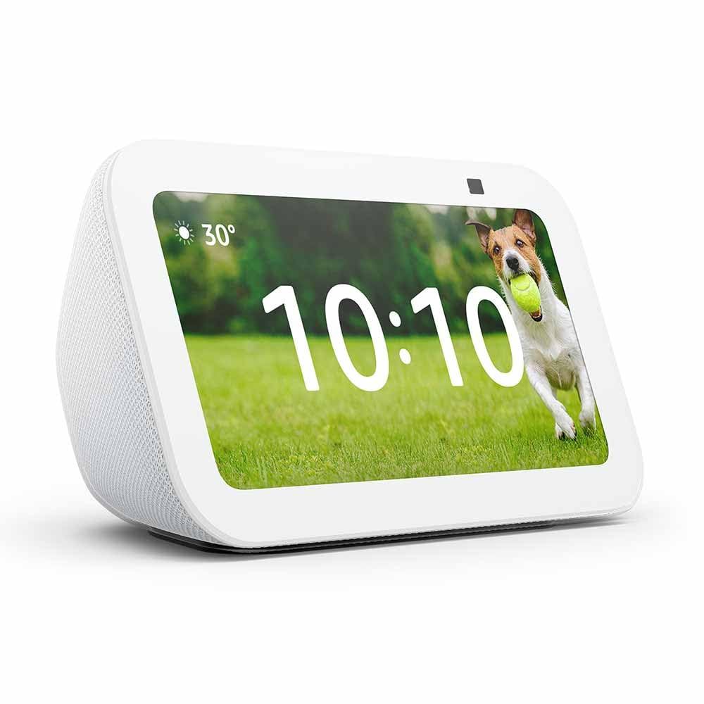 Echo Show 5 (Echo Show 5) 3rd Generation - Smart Display with Alexa, 2-Megapixel Camera, Glacier Whi