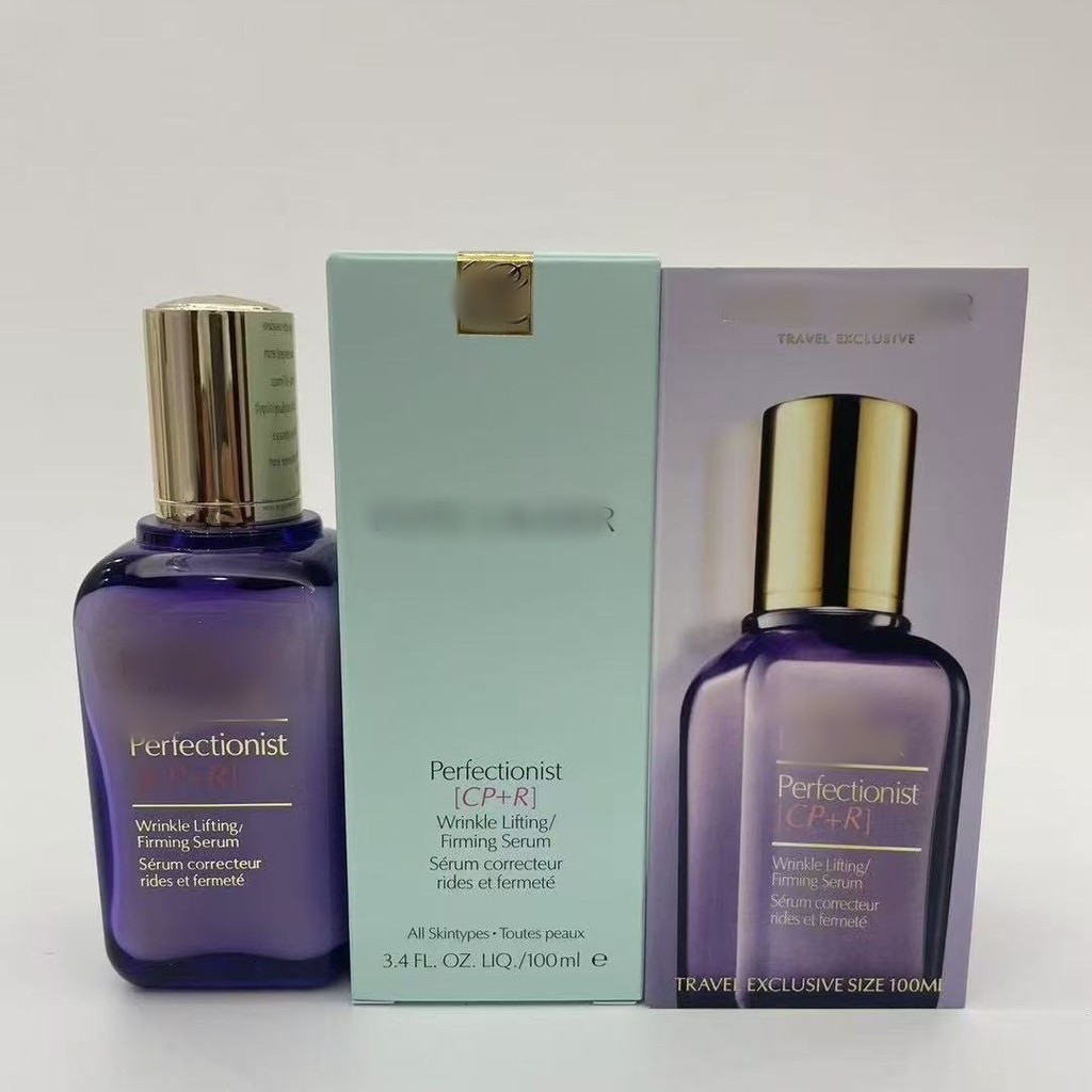 ขายร้อน#美国雅诗lan黛小紫瓶精华100ml紧致精华露CP+R Volumizing Purple Essence 50mlday