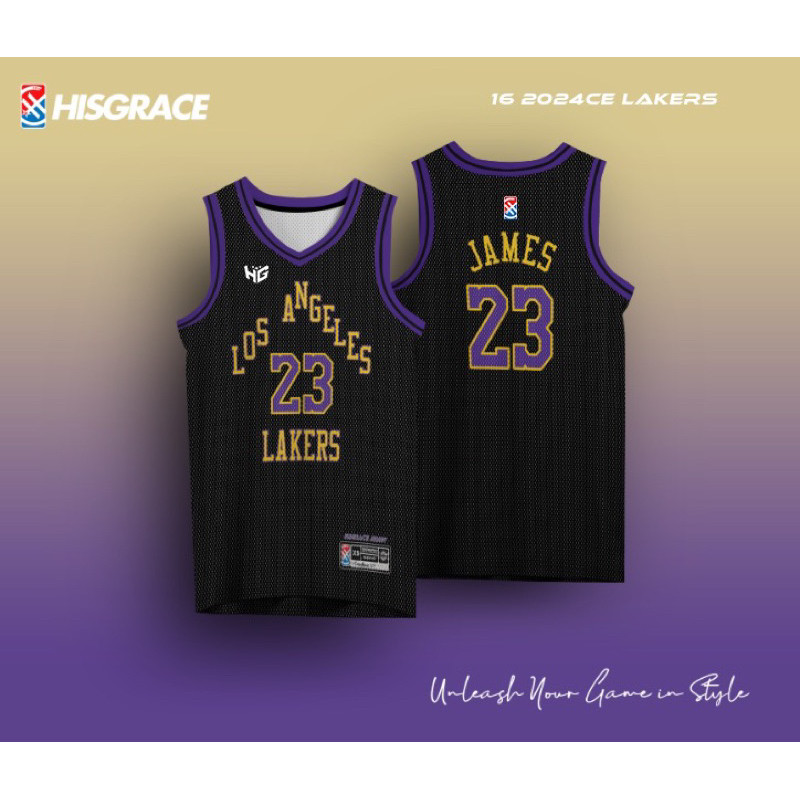 16 2024CE LAKERS HG BASKETBALL CONCEPT JERSEY FULL SUBLIMATION JERSEY