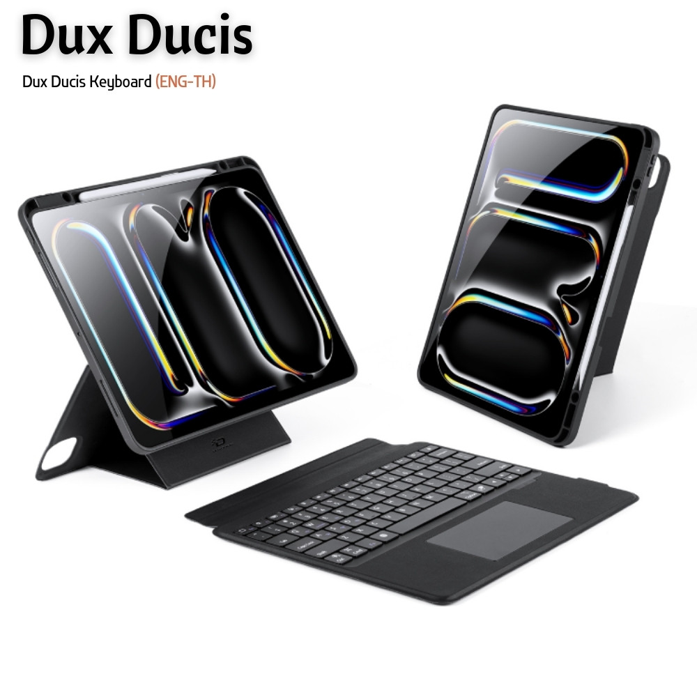 Dux Ducis Keyboard with Protective Case เคสพร้อมคีย์บอร์ด(ENG-TH) สำหรับ iPad Pro 11 (22/21/20/18),A