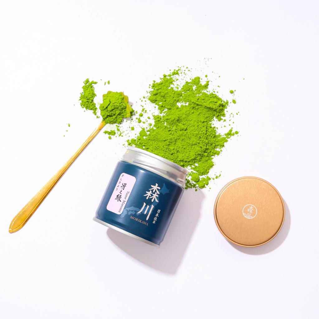 Yame Matcha MORIKAWA มัทฉะแท้ จากญี่ปุ่น Ceremonial Grade ขนาด 30 g. ผงมัทฉะละเอียด กลิ่มหอมมัทฉะ โทนถั่วเบาๆ นุ่มละมุน